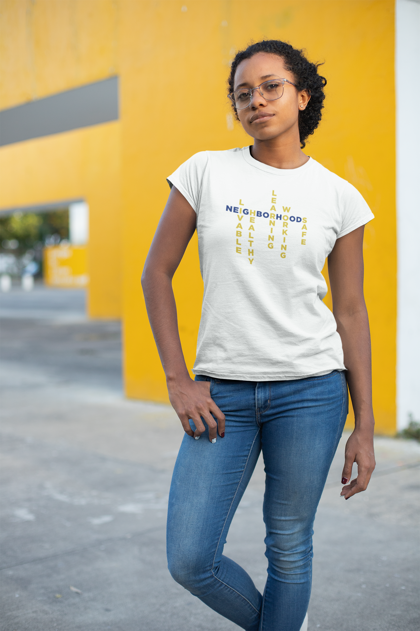 Liveable Neighborhoods Classic Womens Crewneck T-shirt